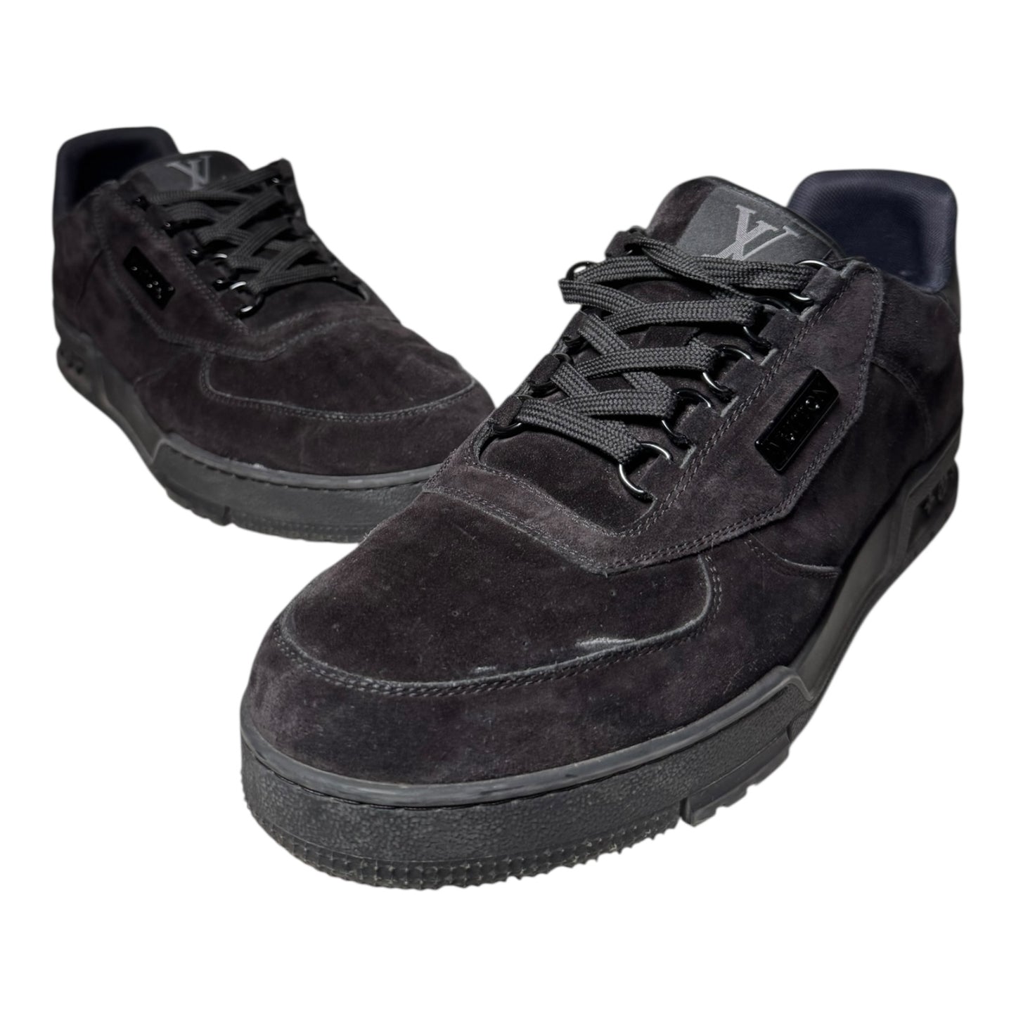 Louis Vuitton Employee Suede Trainers