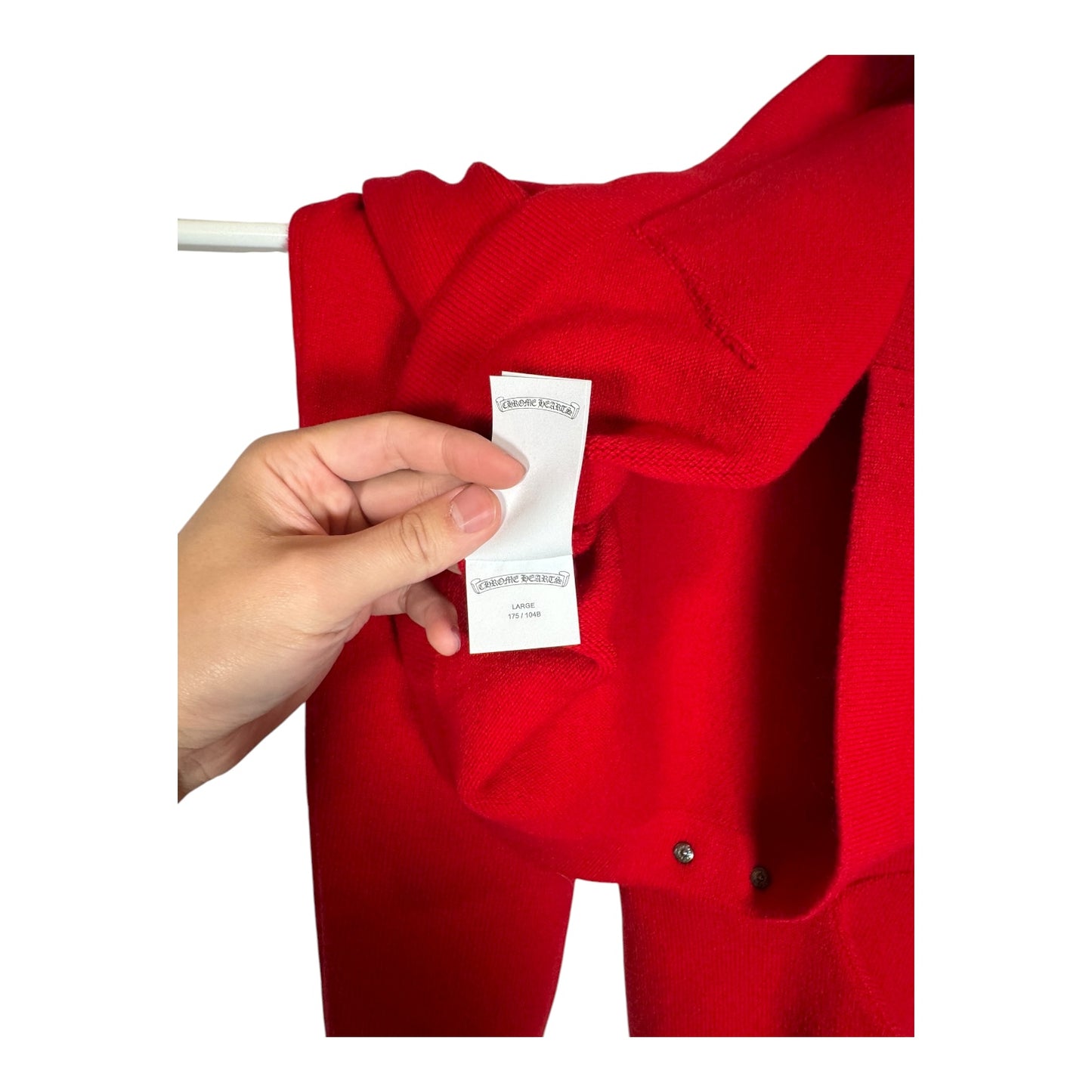 Chrome Hearts Cross Patch Cashmere Hoodie