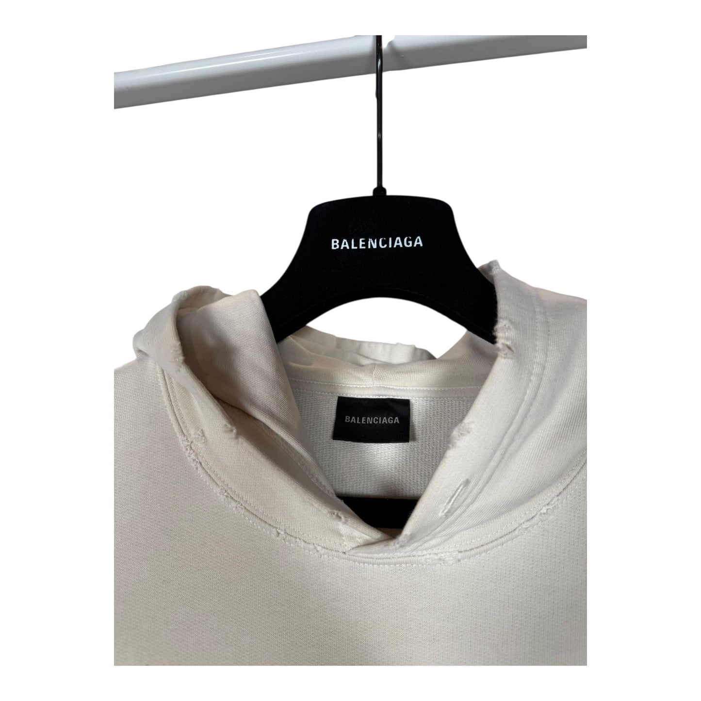 Balenciaga Distressed BB Maison Hoodie