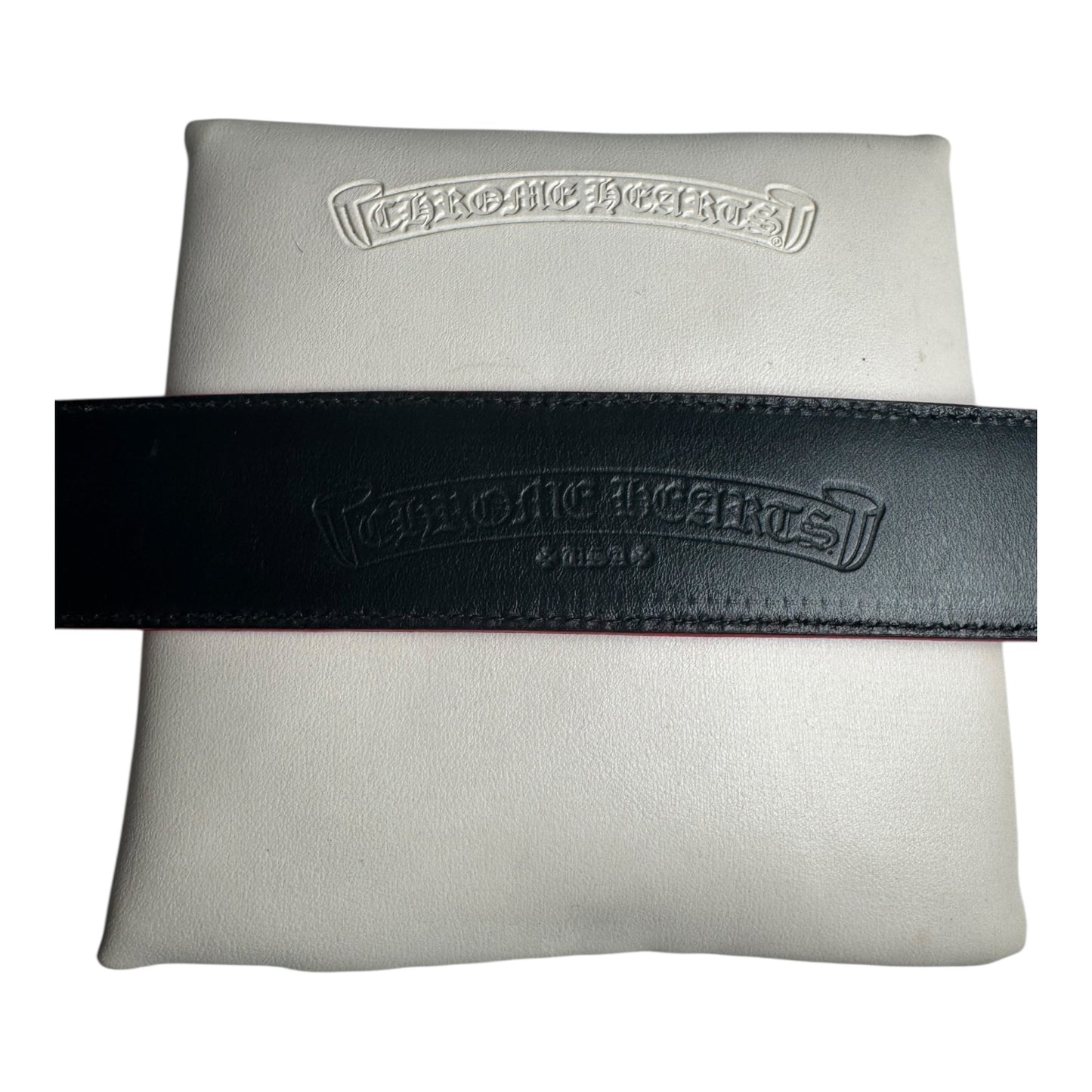 Chrome Hearts Patent Leather Gunslinger Belt