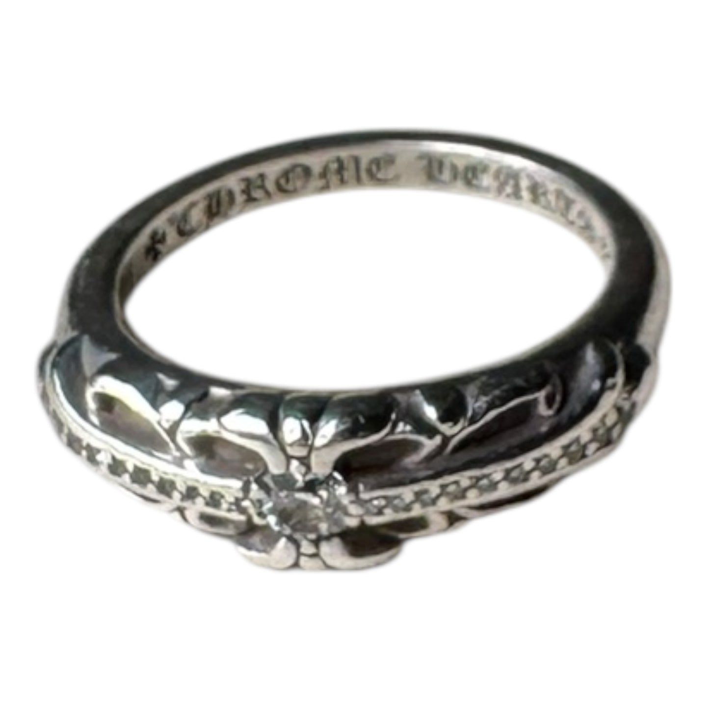 Chrome Hearts Diamond Baby Floral Ring