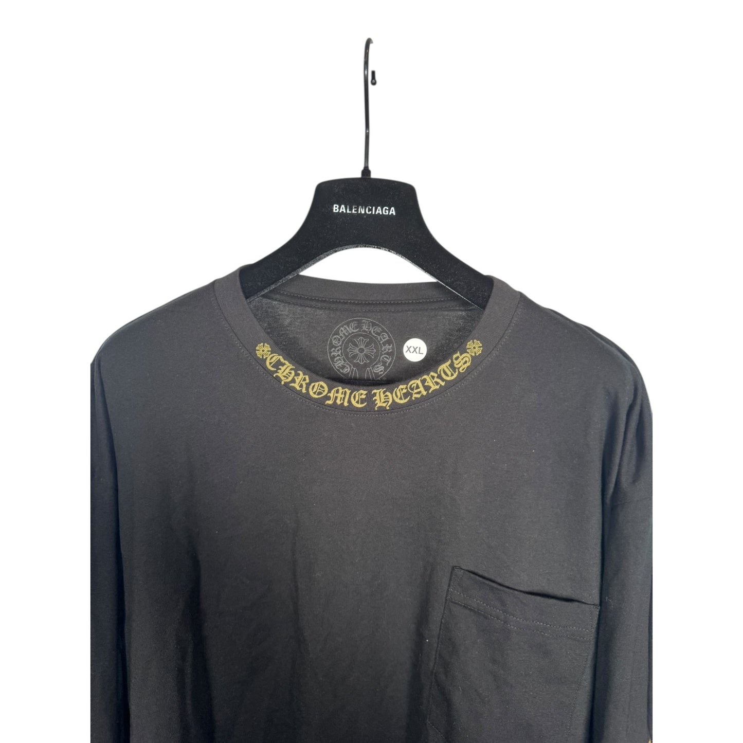 Chrome Hearts Collar Logo Long Sleeve Shirt