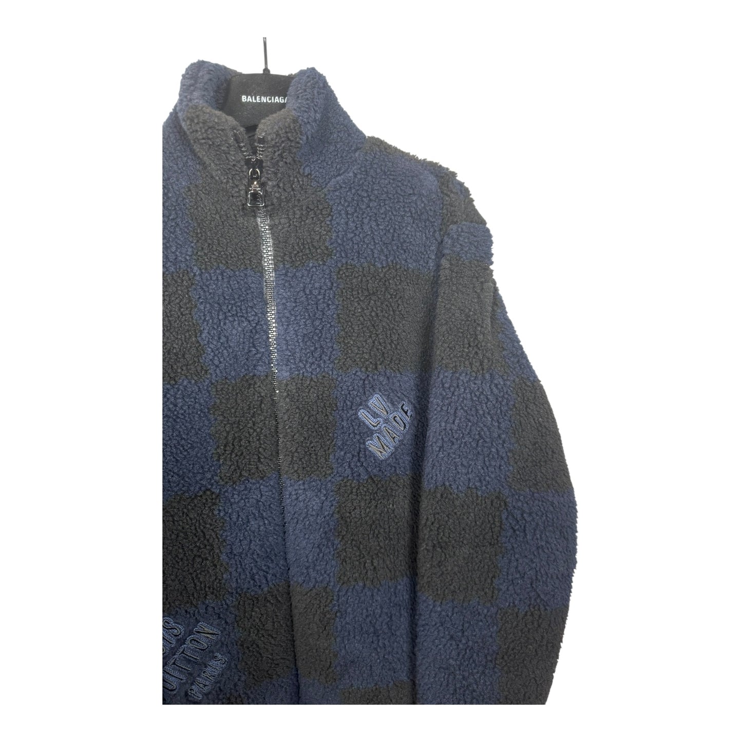 Louis Vuitton x Human Made Damier Fleece Jacket