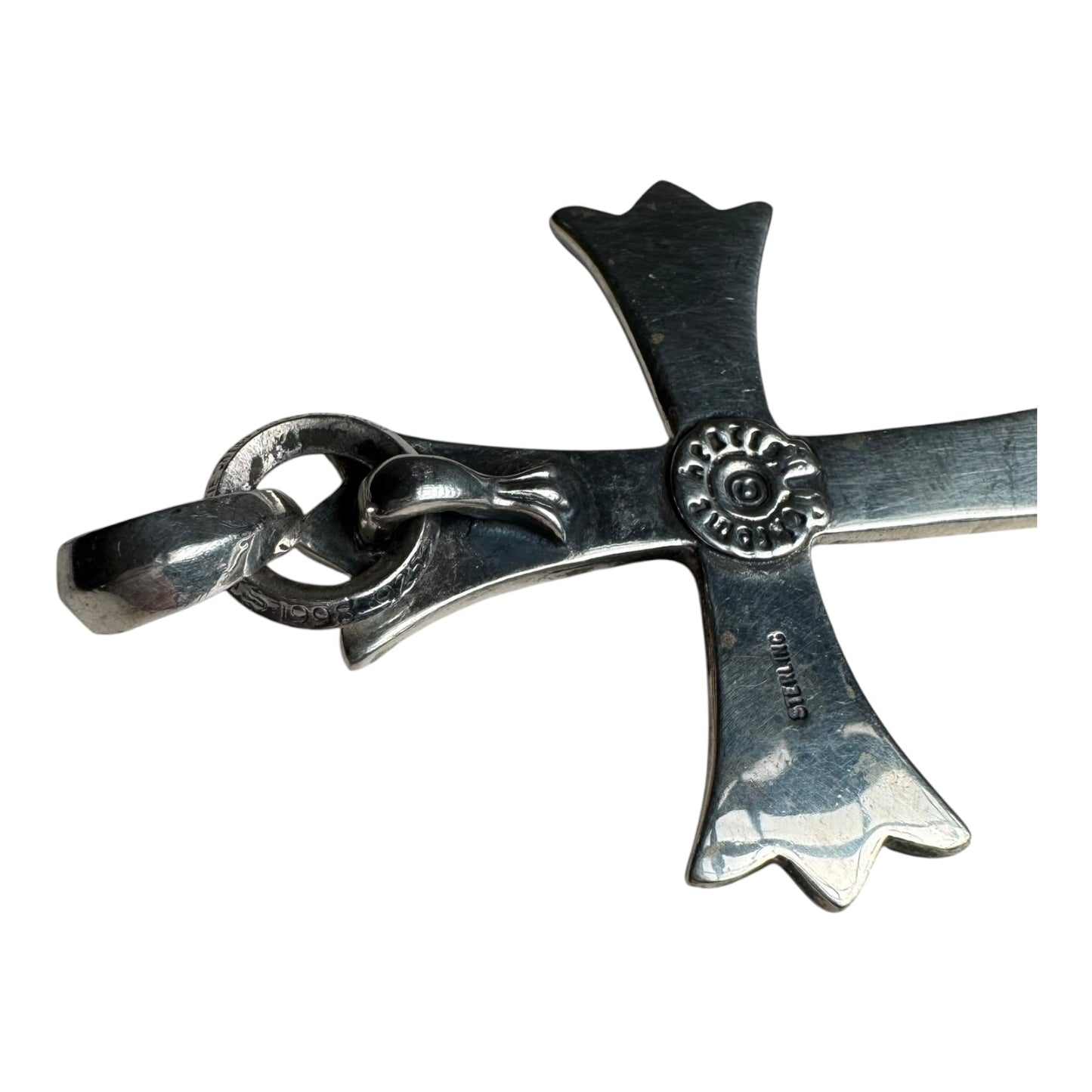 Chrome Hearts Big Cross Pendant With Bale