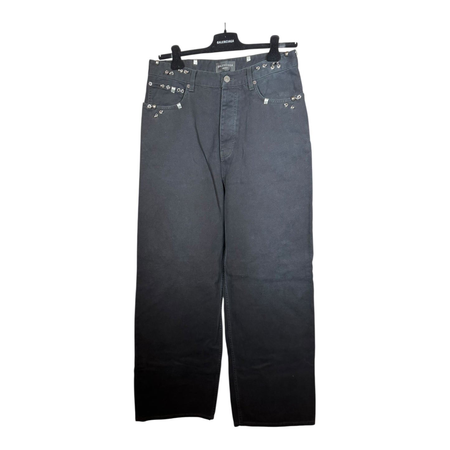 Balenciaga Baggy Pierced Denim