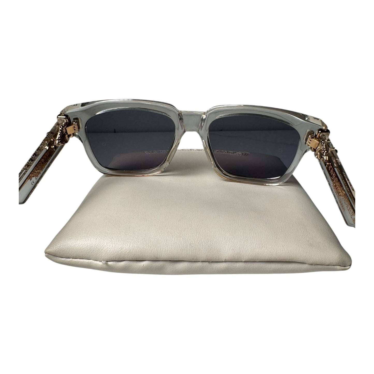 Chrome Hearts Crystal Box Officer Sunglasses