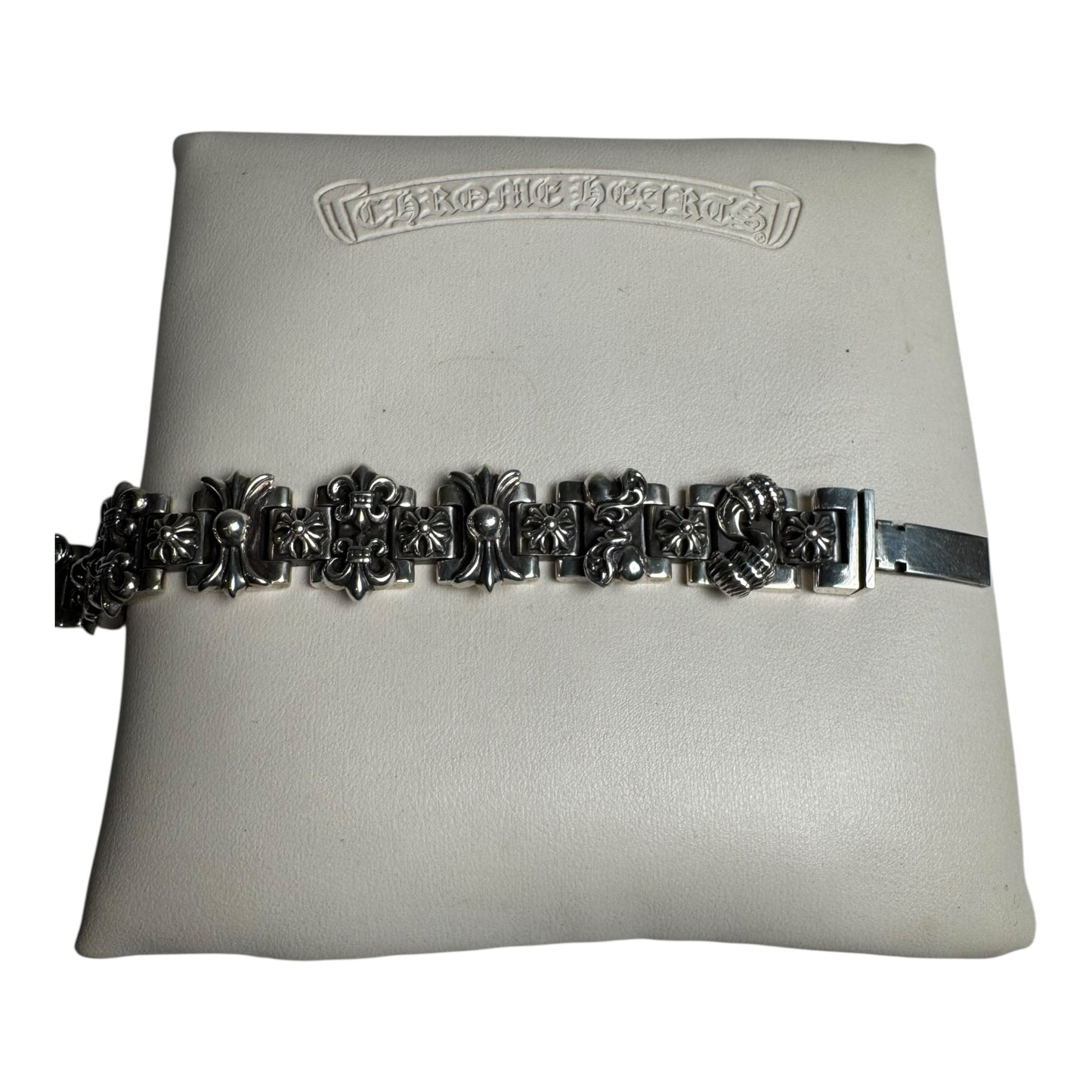 Chrome Hearts H Link Mutli-Motif Bracelet