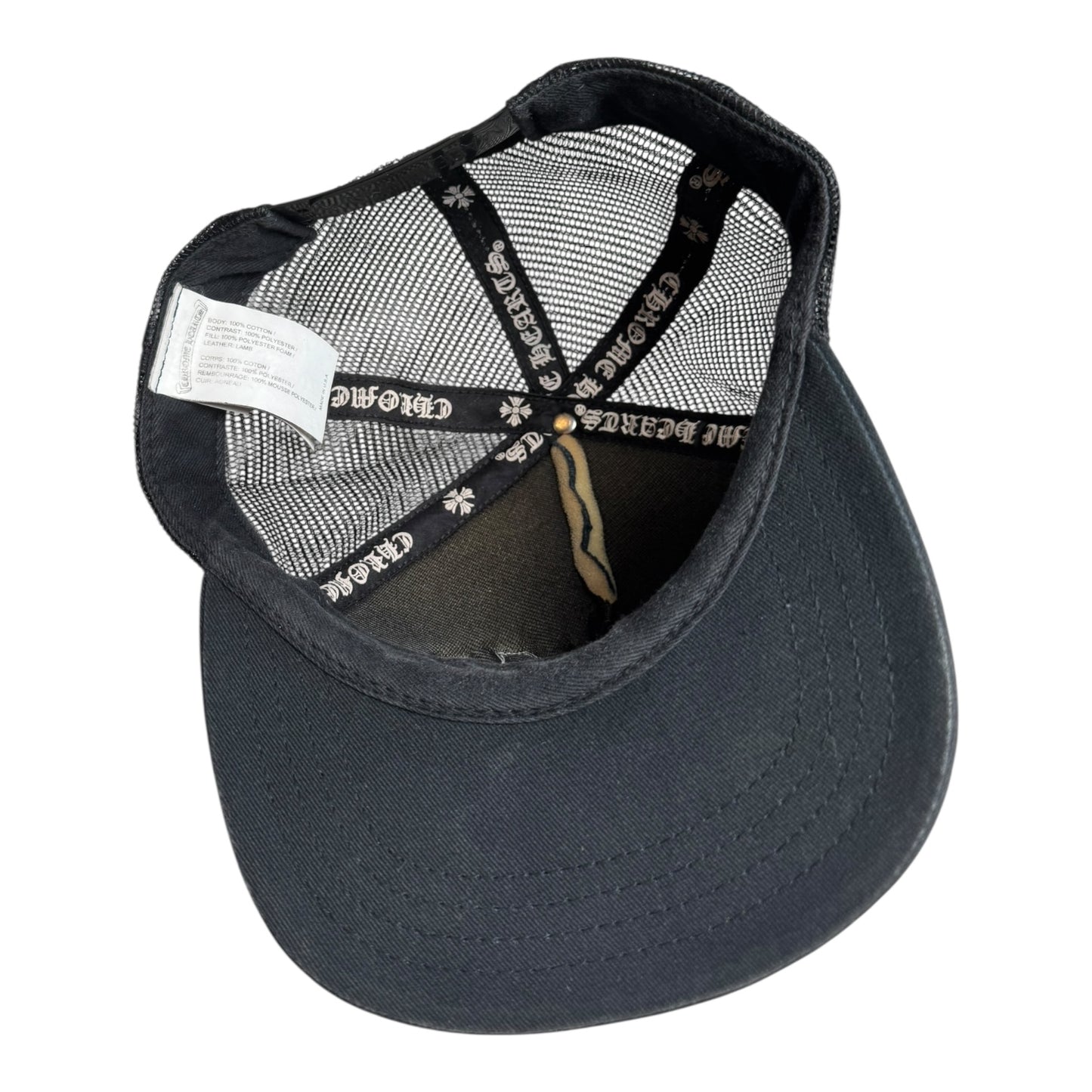 Chrome Hearts Triple Leather Cross Hat