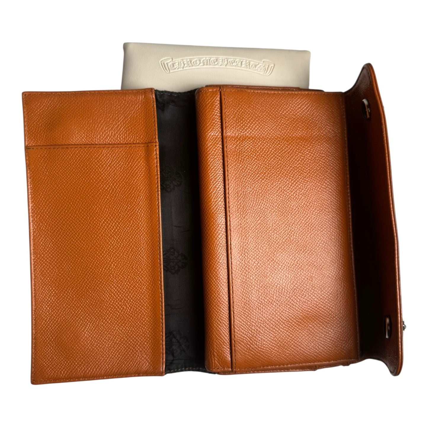 Chrome Hearts Brown Wave Wallet