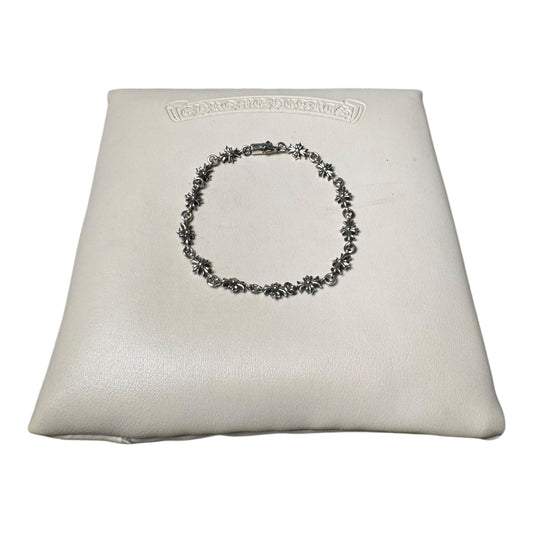 Chrome Hearts Black Diamond Tiny E Bracelet