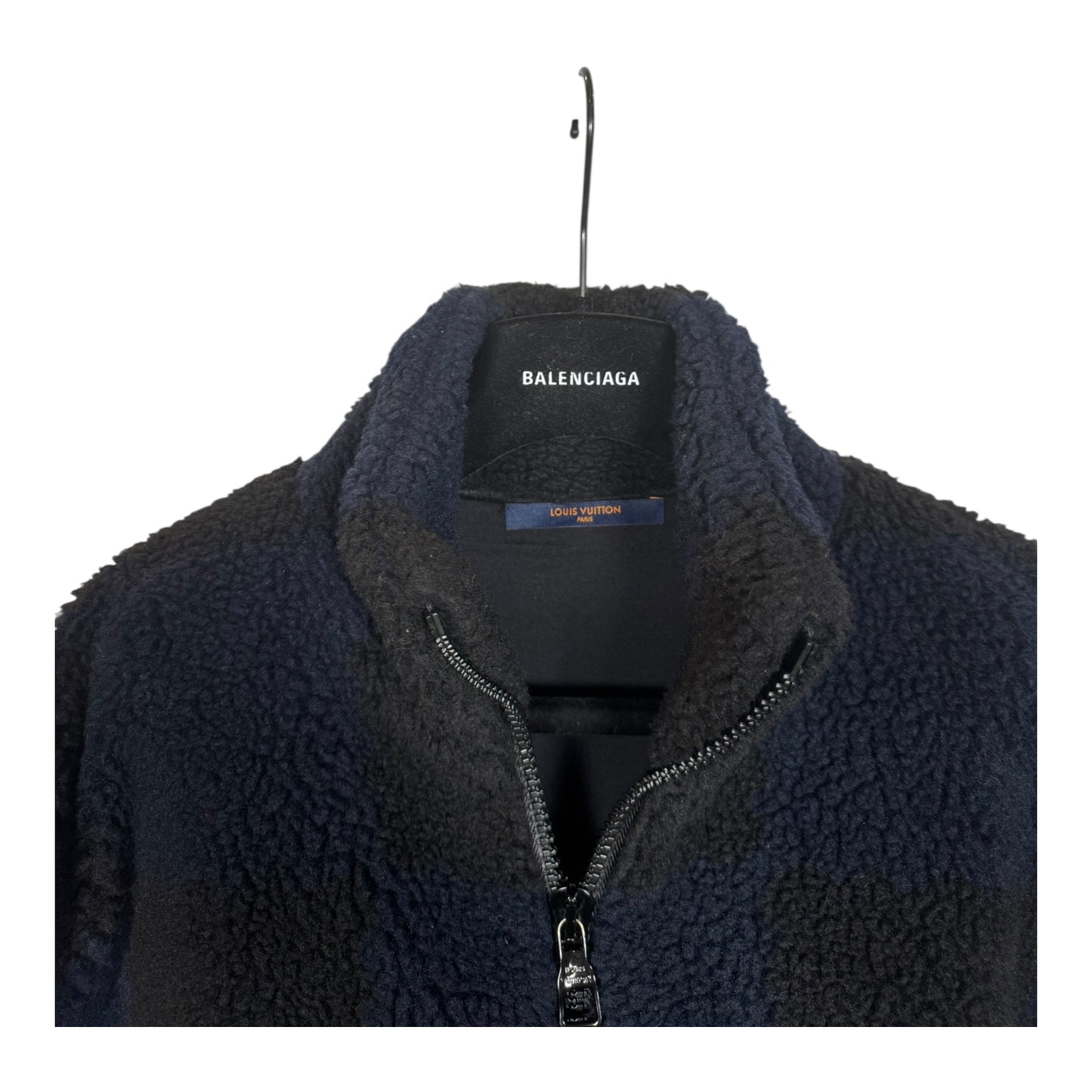 Louis Vuitton x Human Made Damier Fleece Jacket