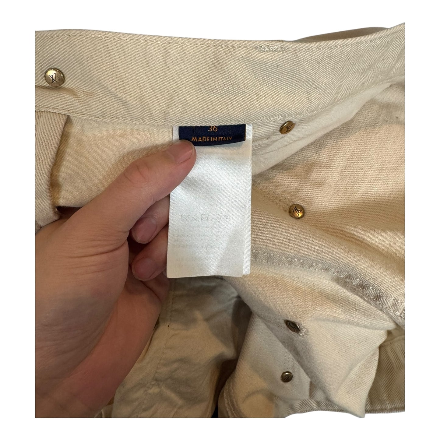 Louis Vuitton Monogram Double Knee Carpenter Pants