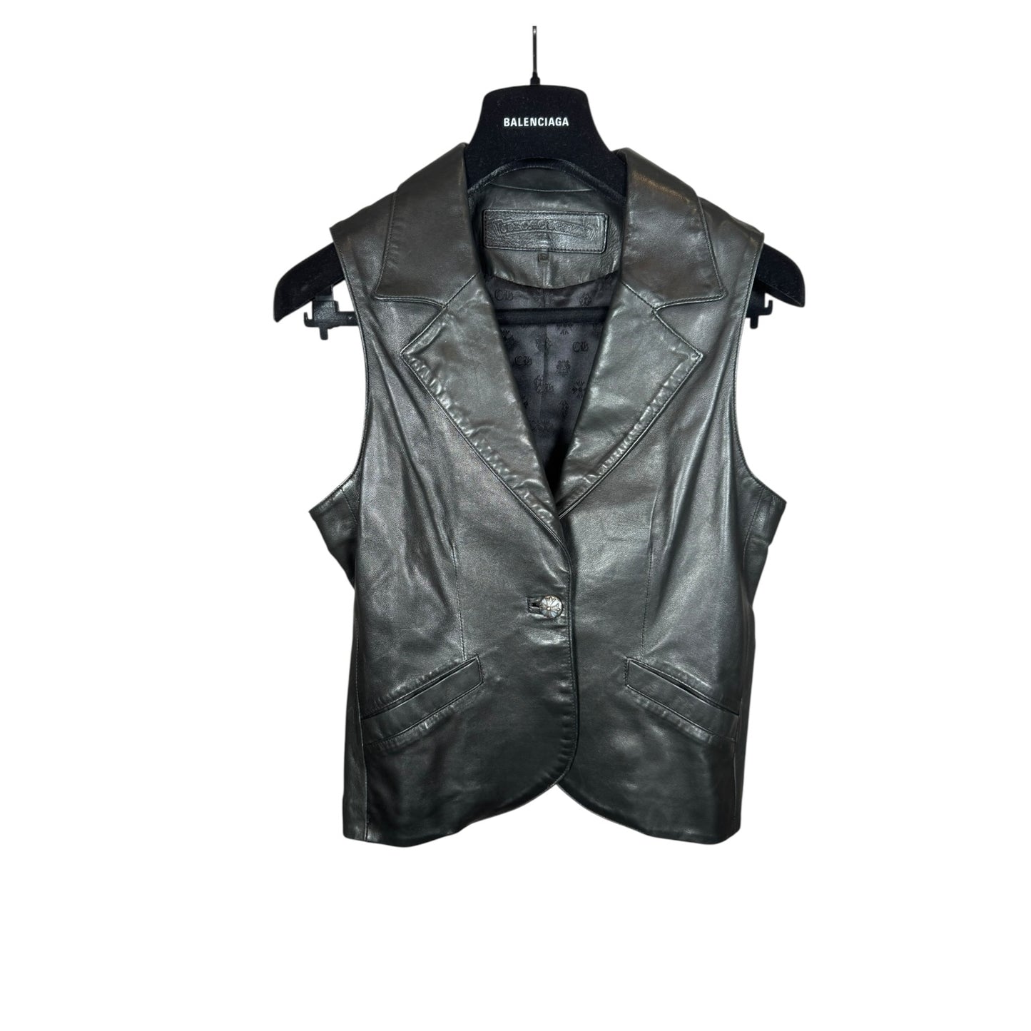Chrome Hearts Leather Vest