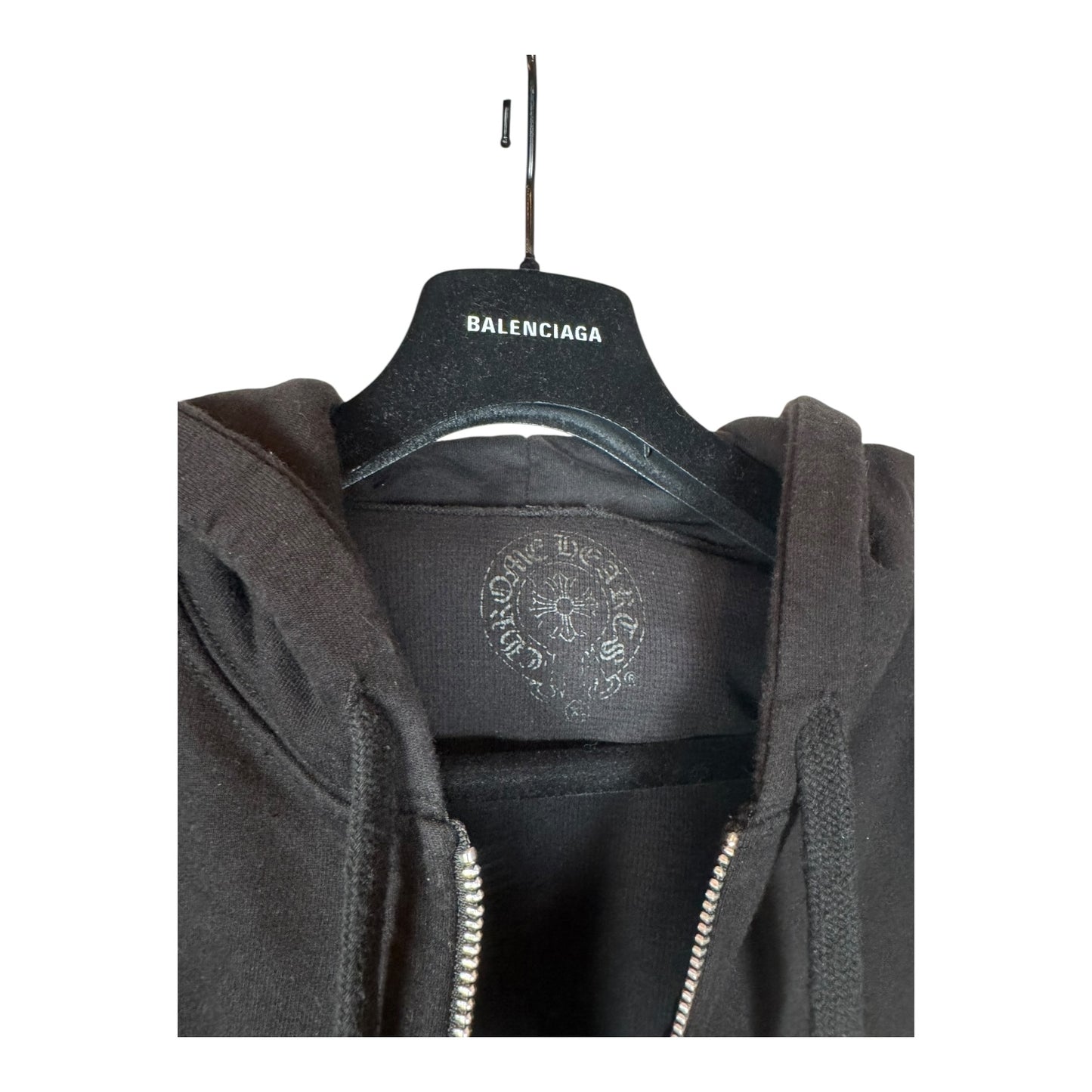 Chrome Hearts Thermal Floral Horseshoe Zip-Up