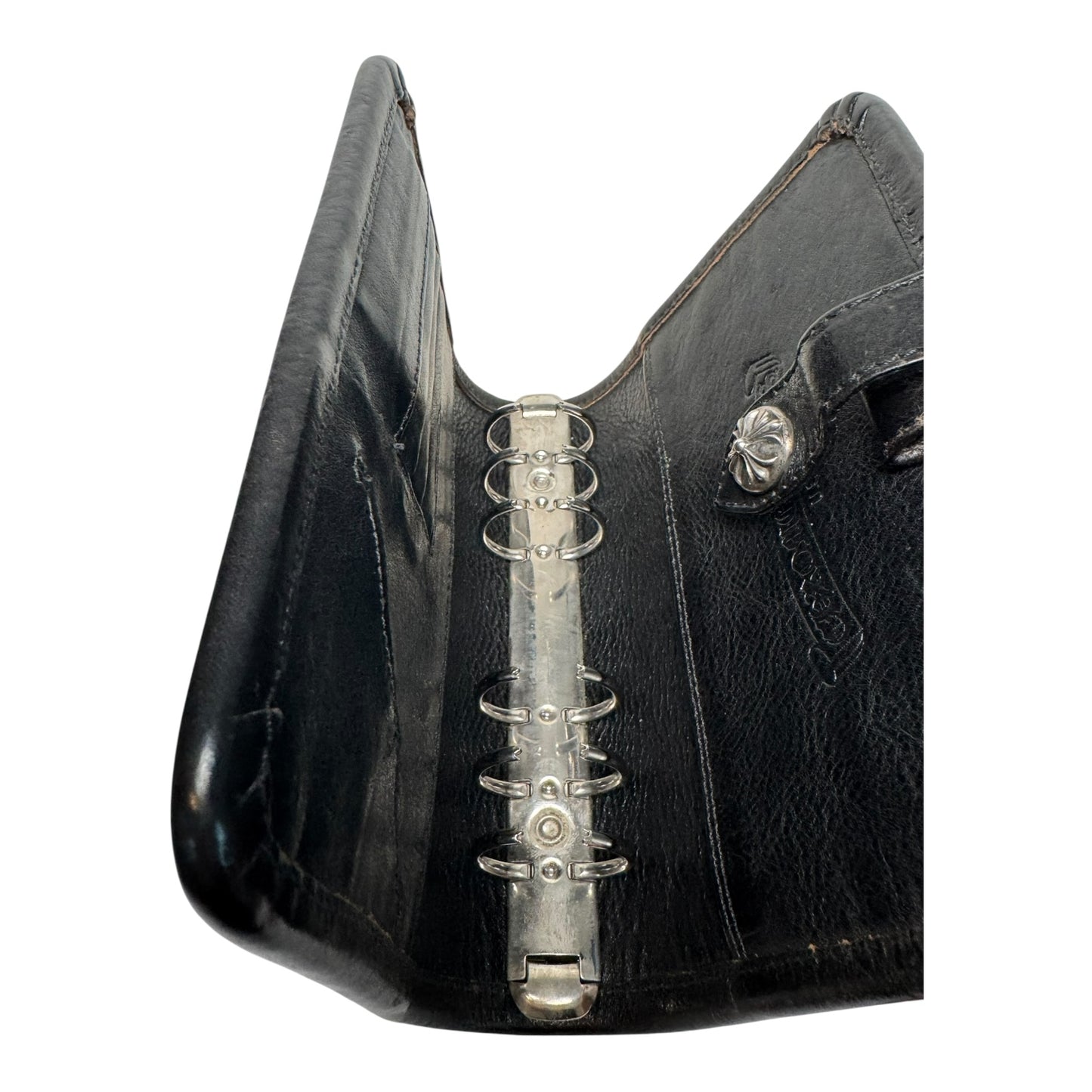 Chrome Hearts Leather Agenda Planner Holder