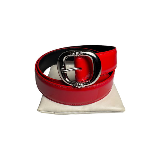 Chrome Hearts Patent Leather Gunslinger Belt