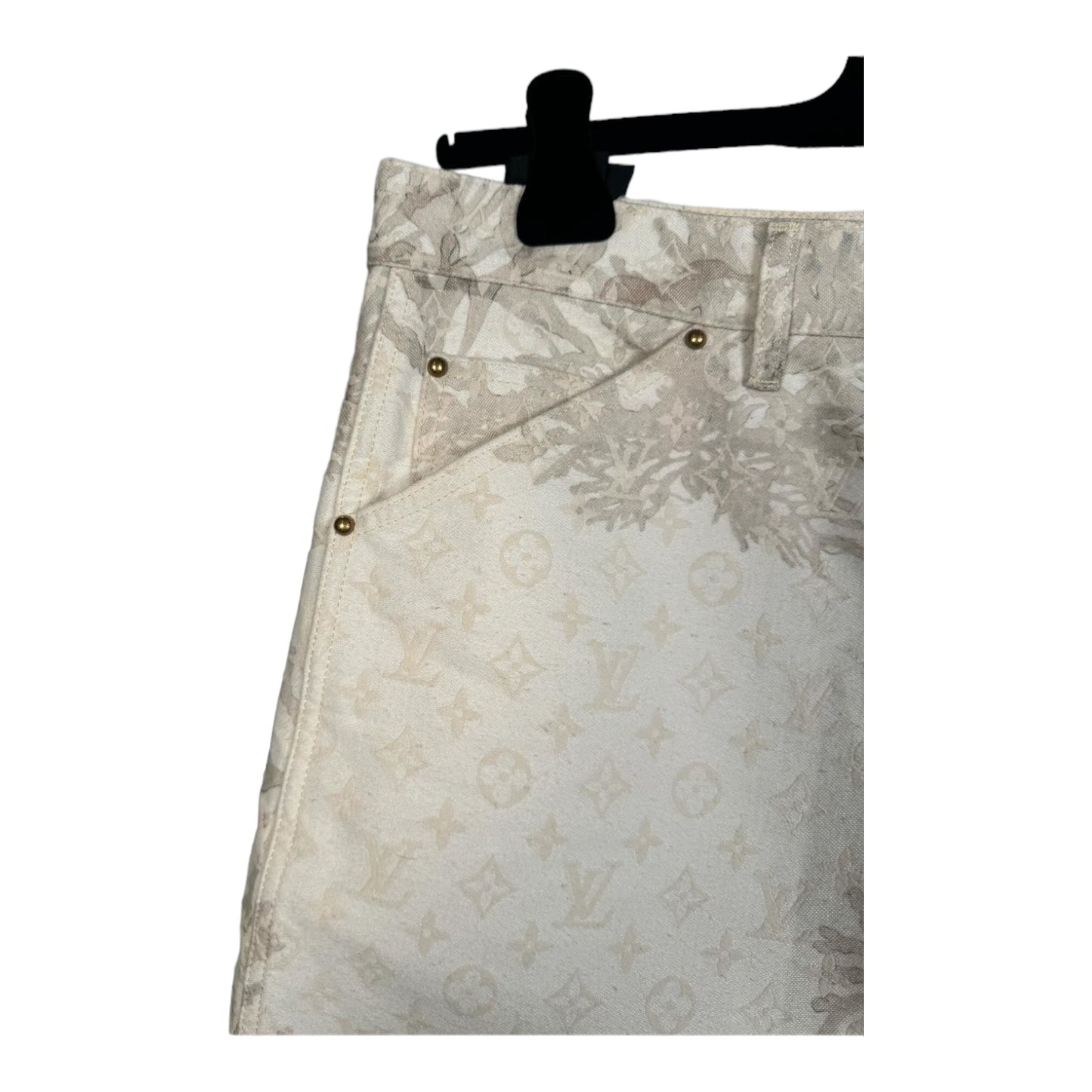 Louis Vuitton Monogram Bermuda Denim Shorts