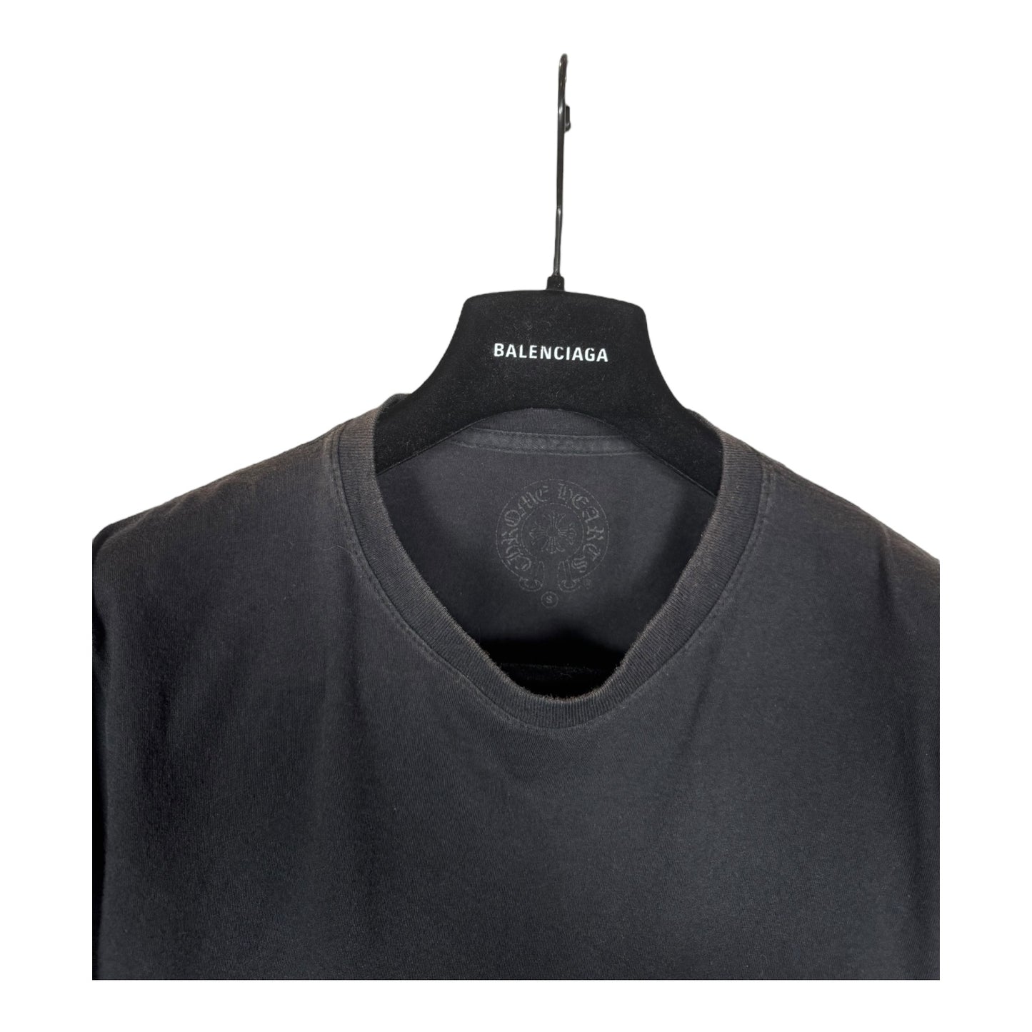 Chrome Hearts Red Horseshoe Pocket T-Shirt