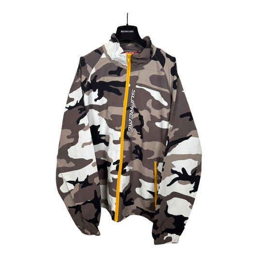 Supreme Contrast Zip Track Jacket