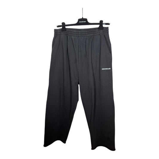 Balenciaga Embroidered Reverse Logo Sweatpants