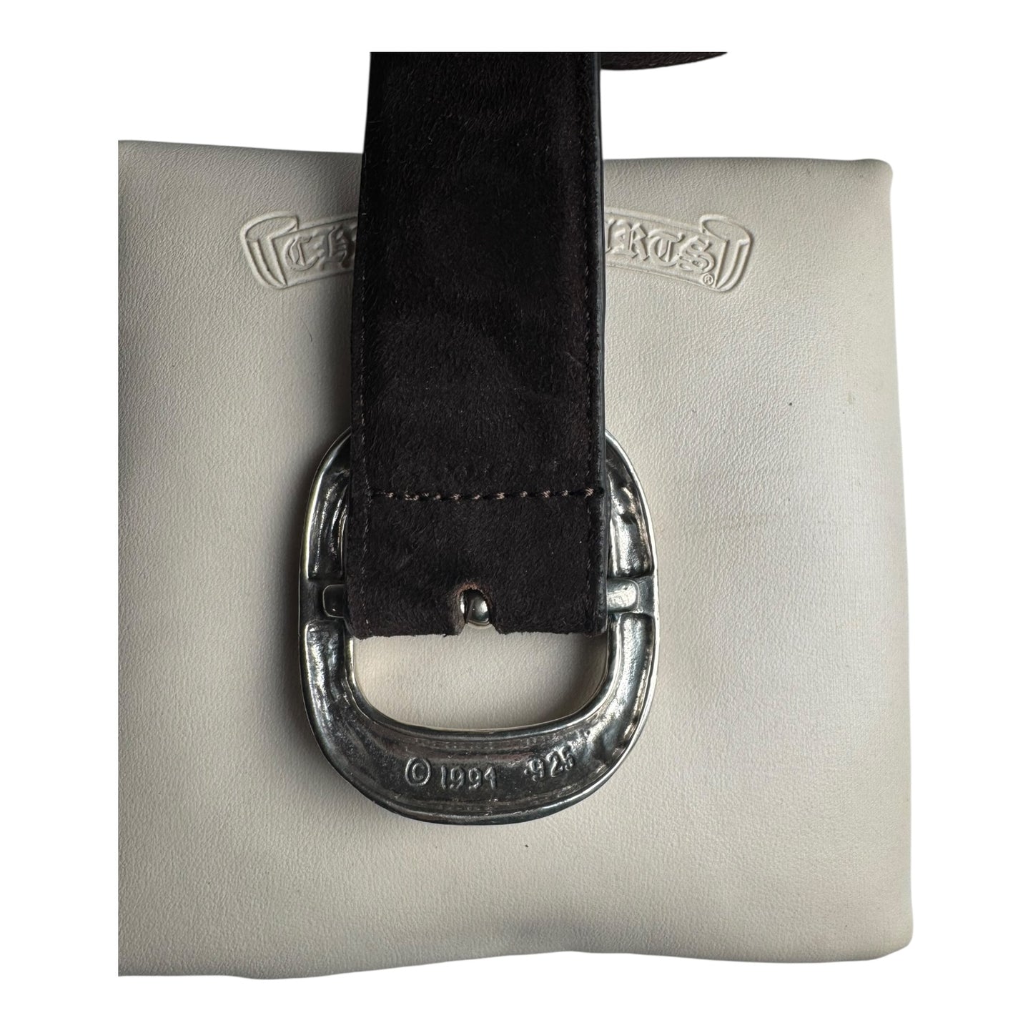Chrome Hearts Velvet Studded Gunslinger Belt