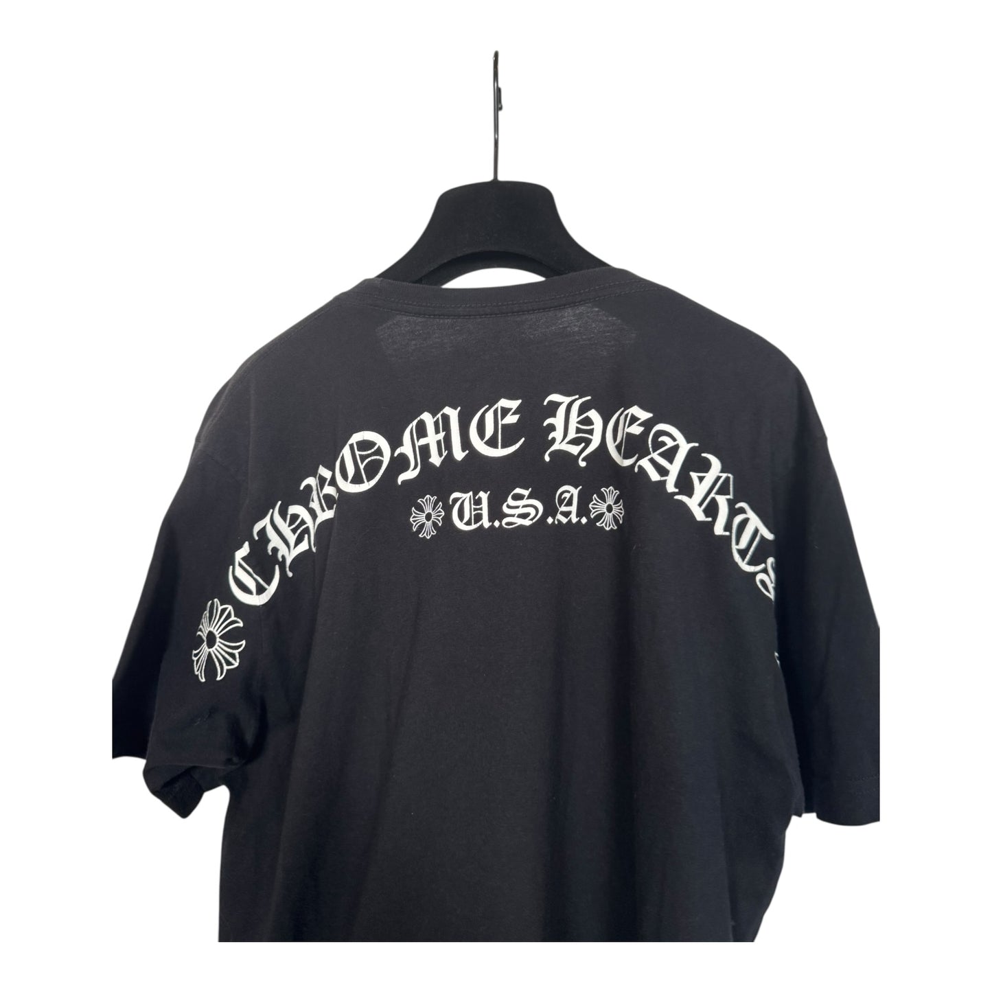 Chrome Hearts Scroll Logo T-Shirt