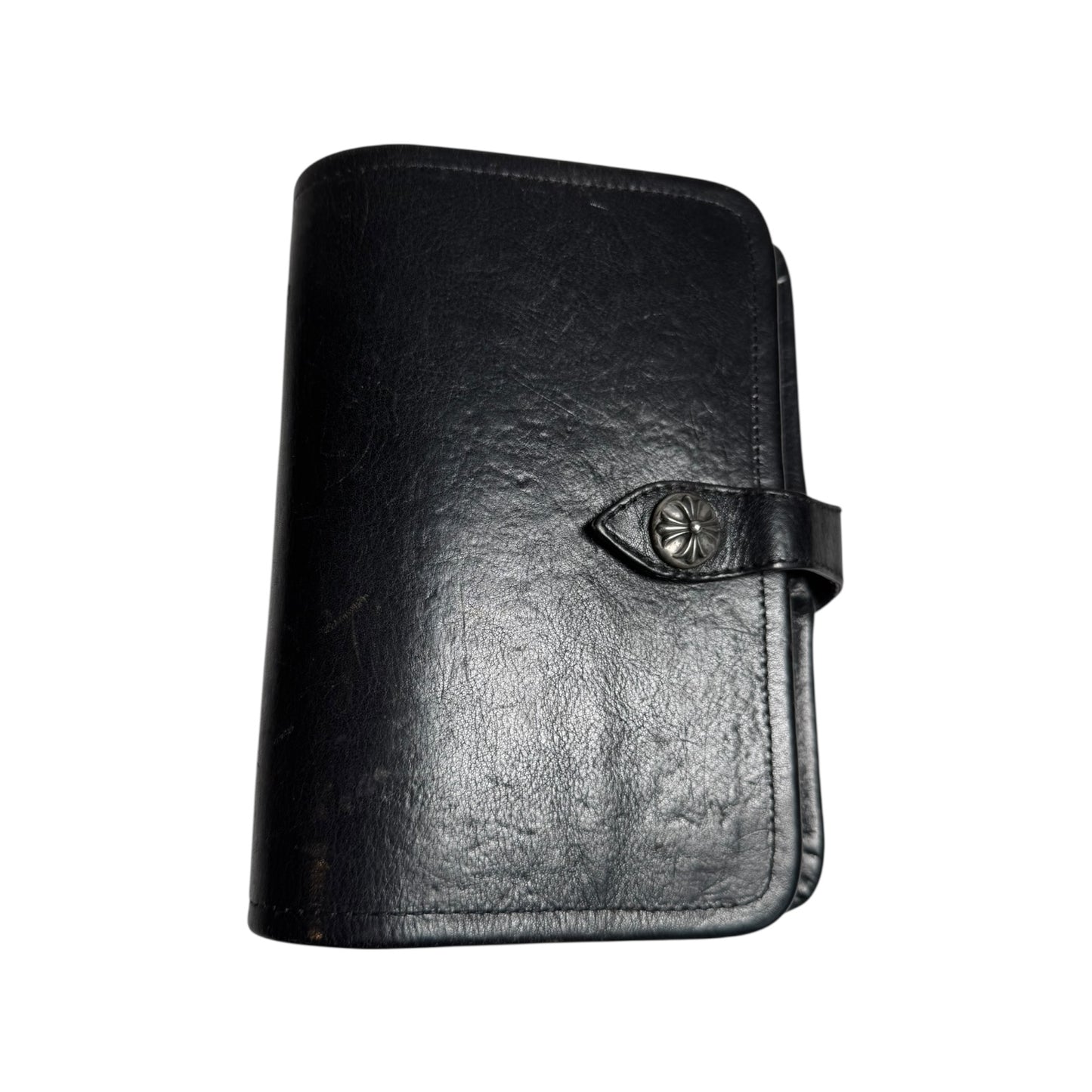 Chrome Hearts Leather Agenda Planner Holder