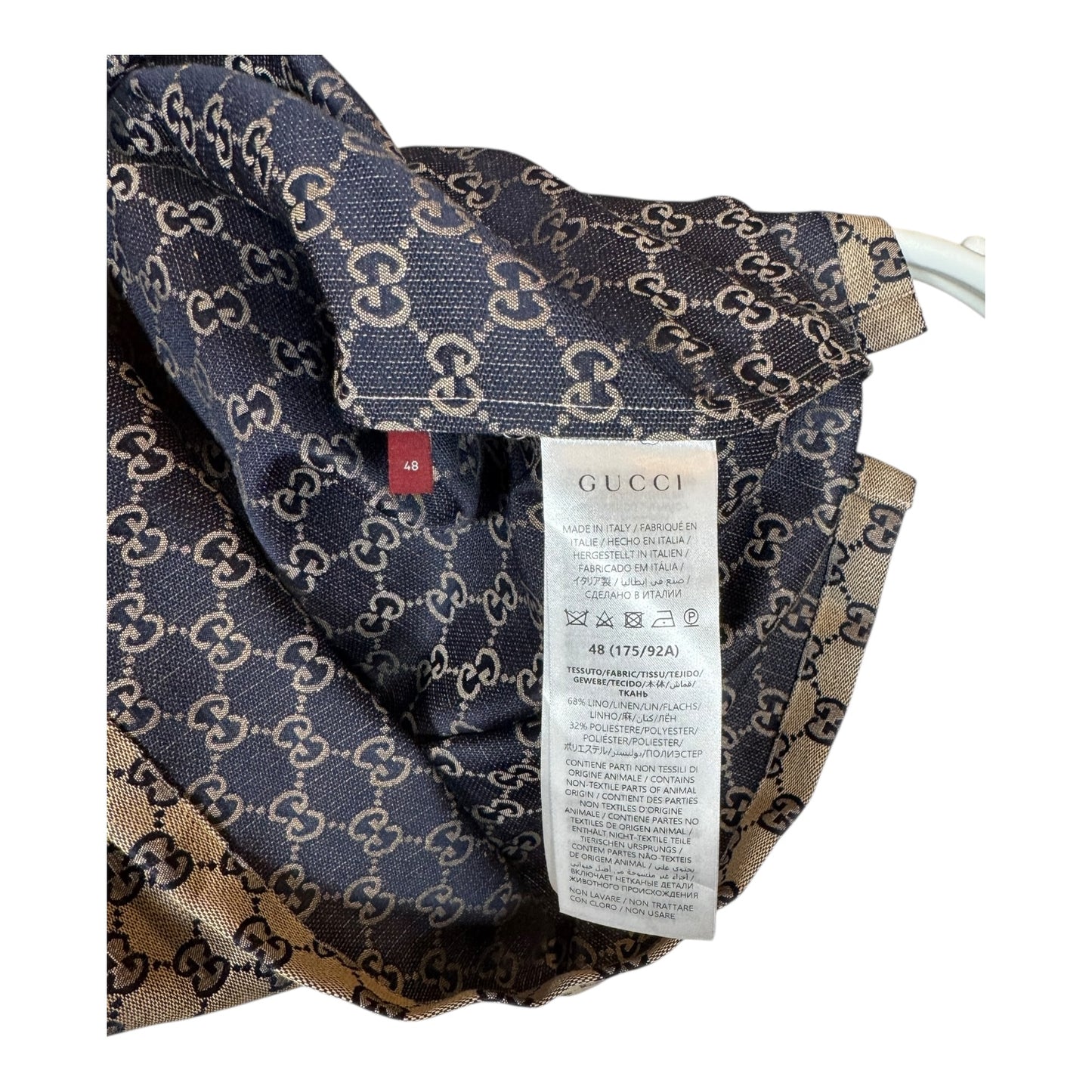 Gucci Monogram Button Up Shirt