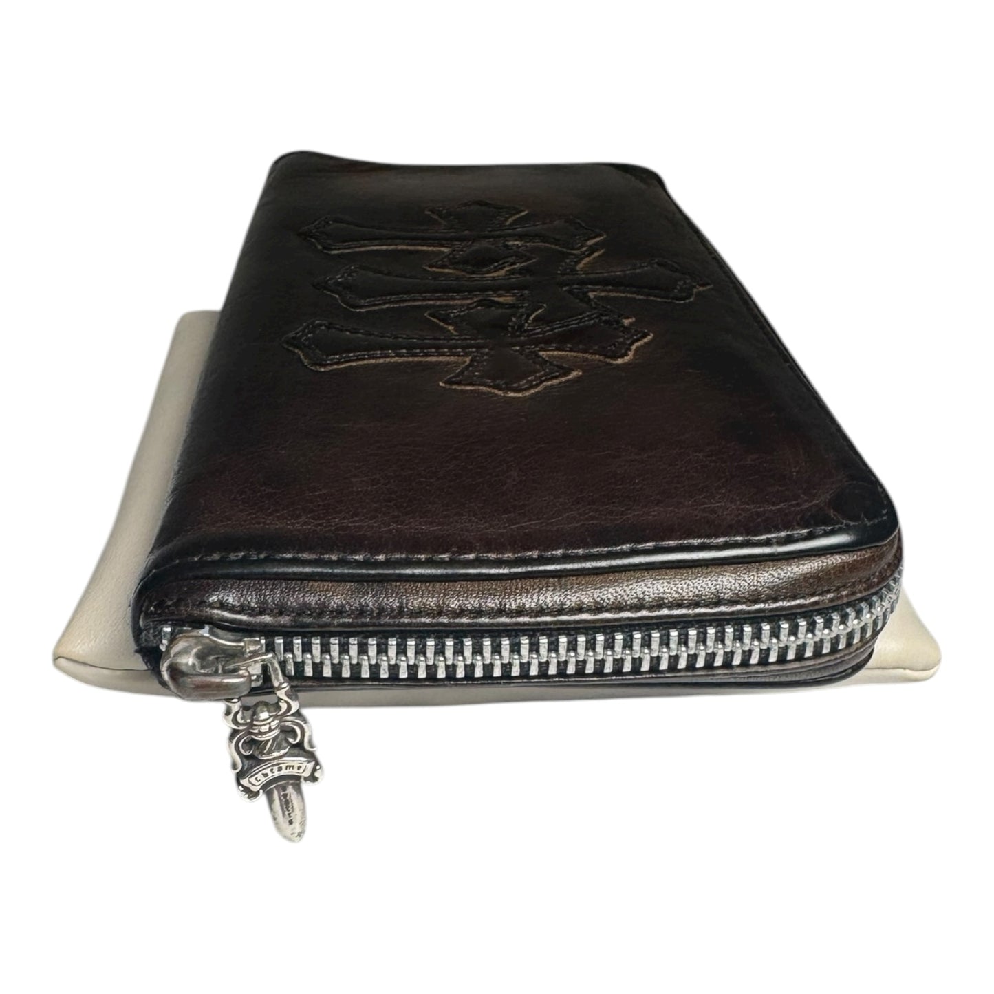 Chrome Hearts Cemetery Cross Patch Wallet