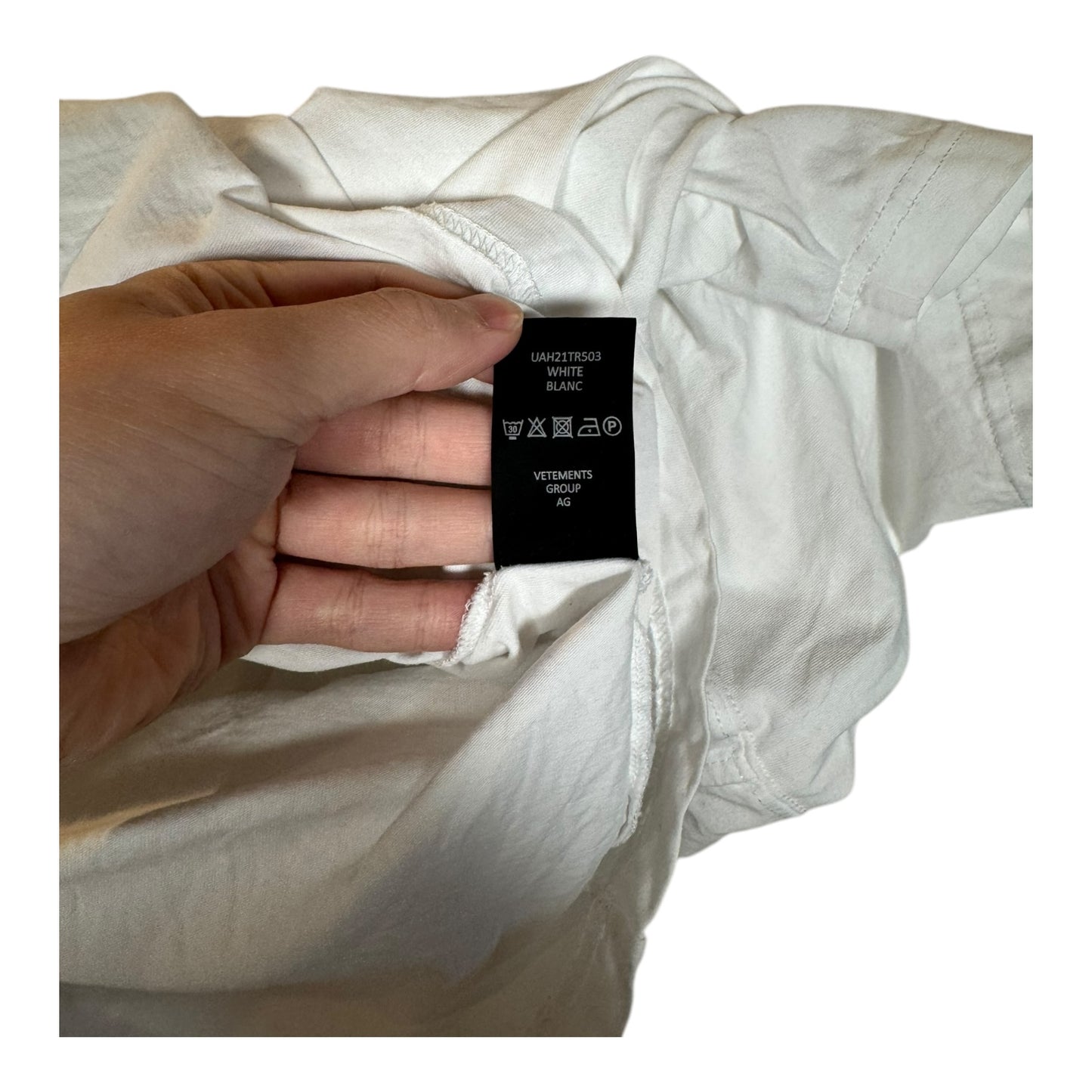 Vetements Embroidered Ramstein T-Shirt