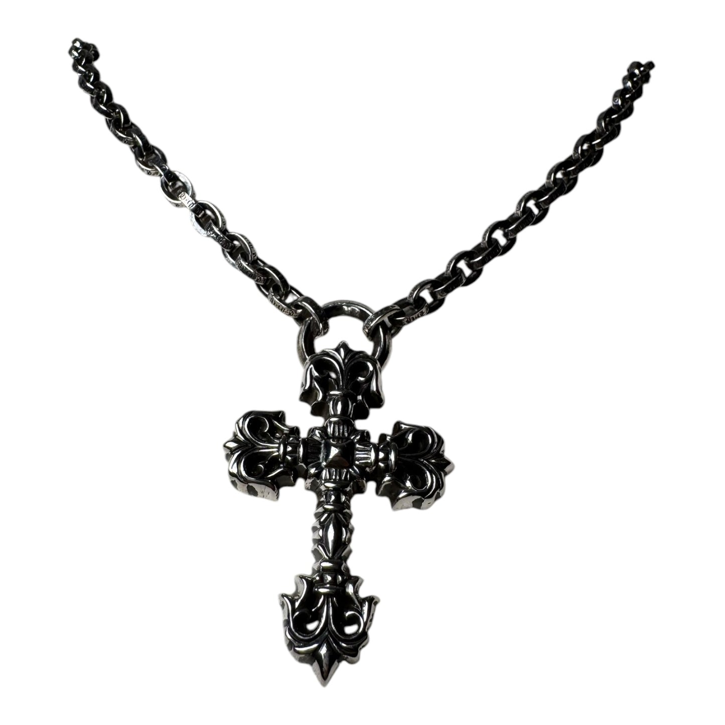 Chrome Hearts Paperchain Filigree Necklace