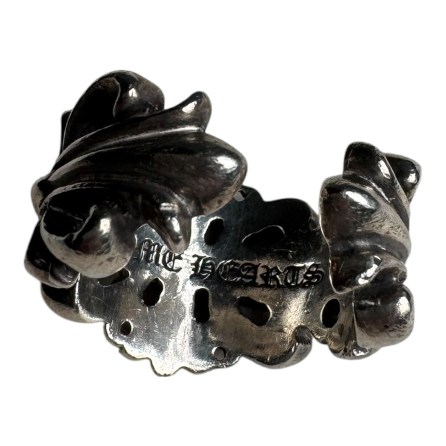 Chrome Hearts Double Floral Ring