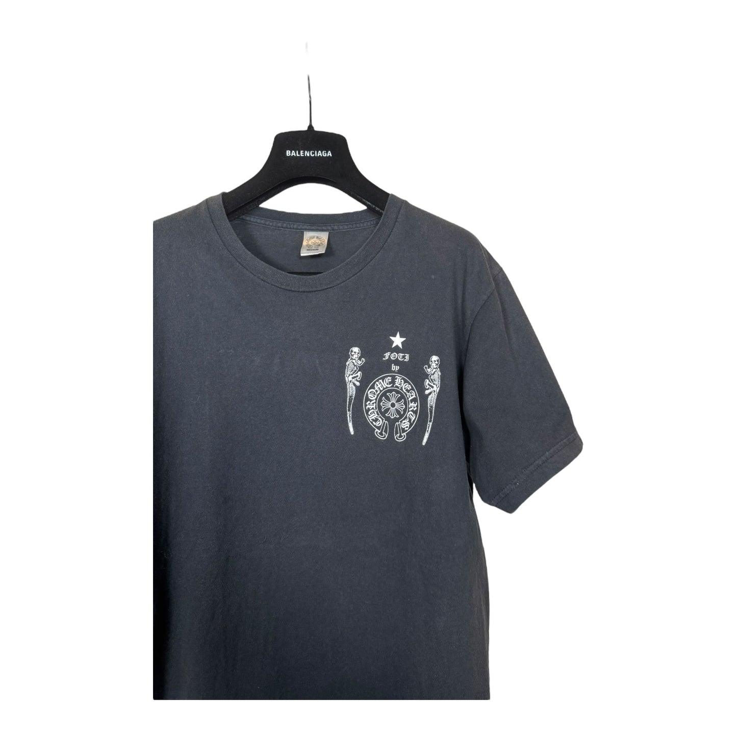 Chrome Hearts Foti Skeleton Wormhole T-Shirt