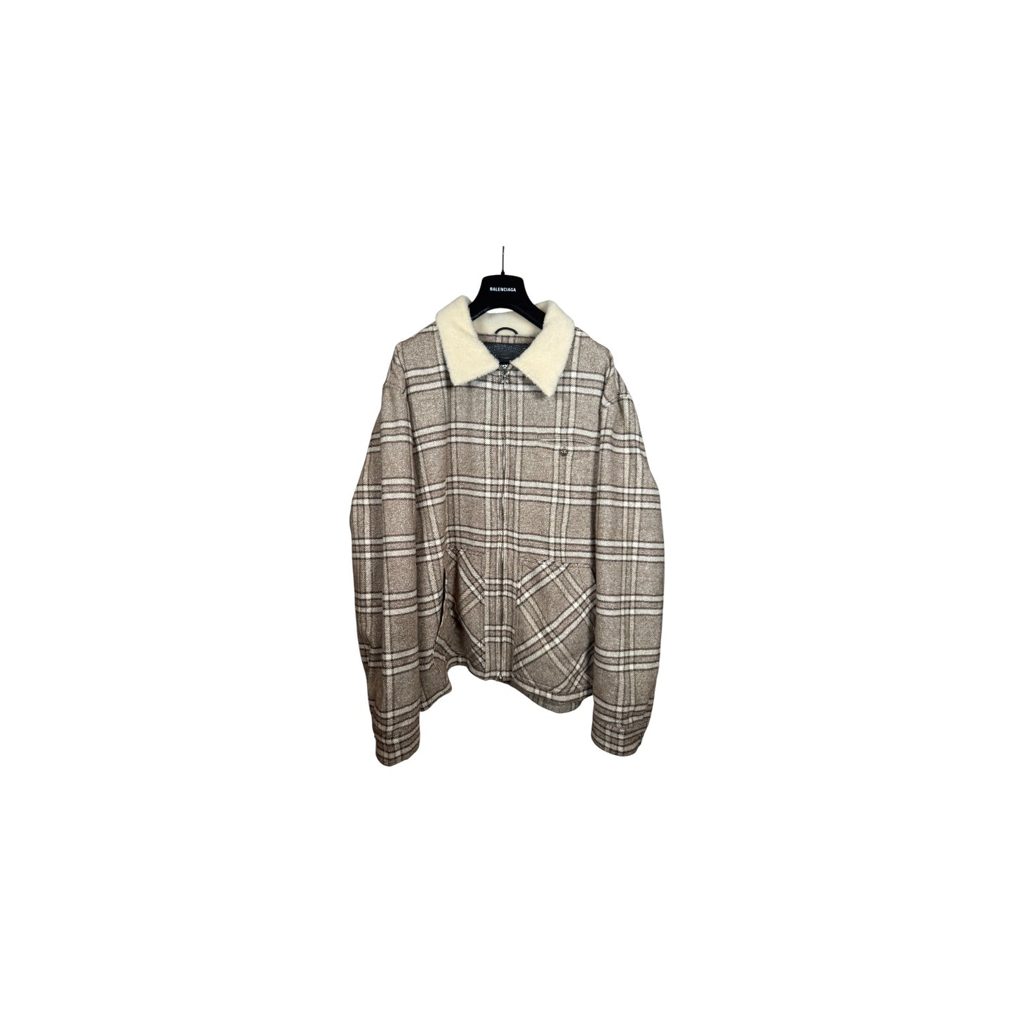 Chrome Hearts Sherpa Flannel Work Jacket