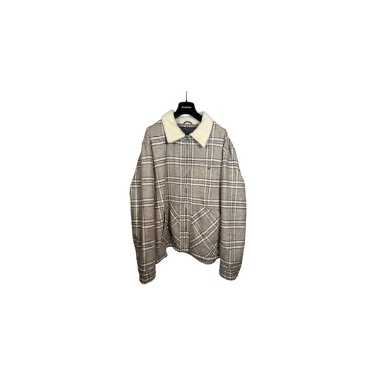 Chrome Hearts Sherpa Flannel Work Jacket