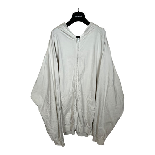 Balenciaga Sample Sporty B Zip-Up Hoodie