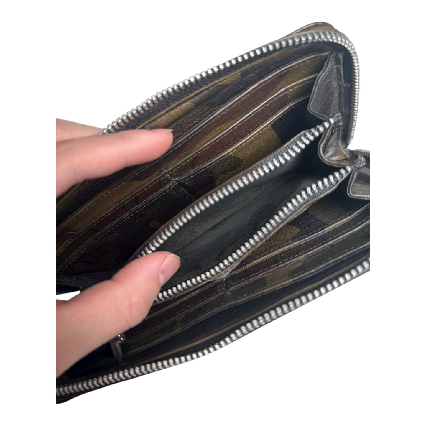 Chrome Hearts Cemetery Cross Patch Wallet