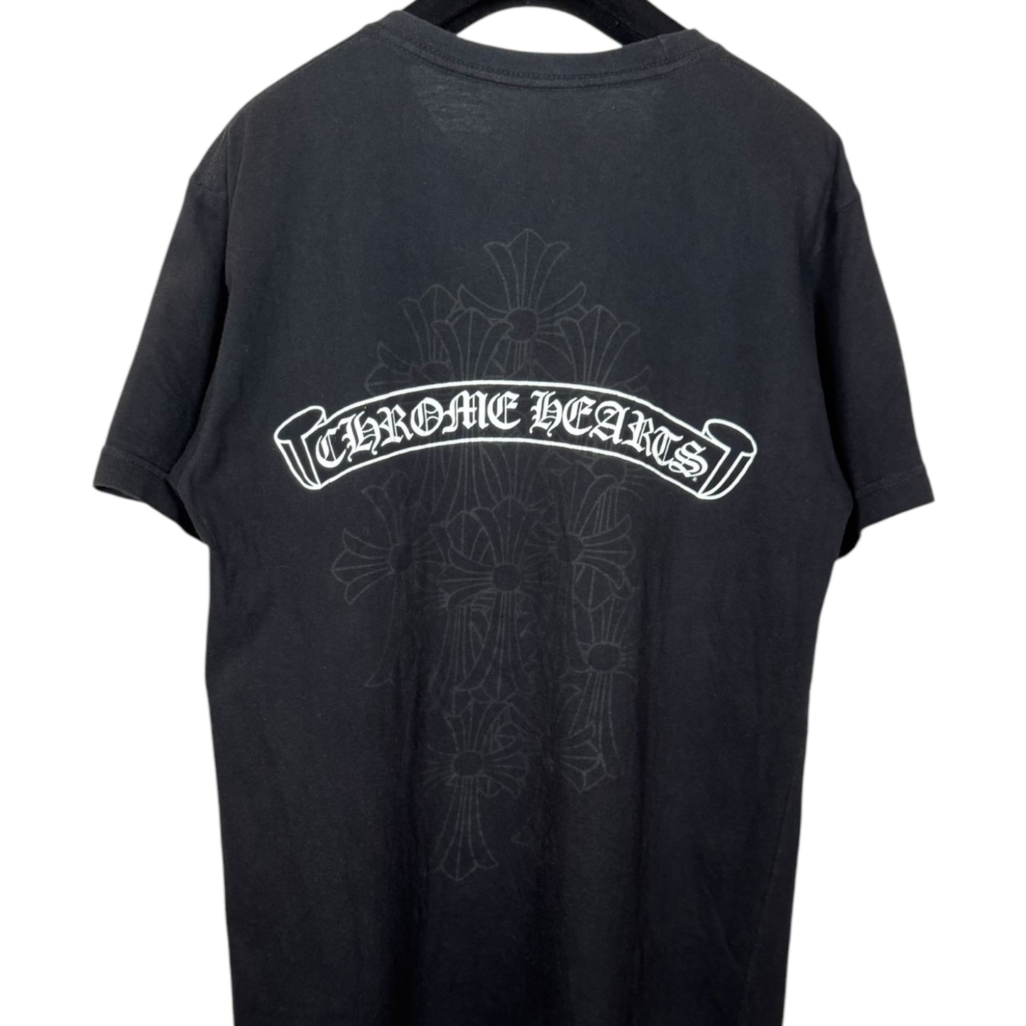 Chrome Hearts Scroll Logo Pocket T-Shirt