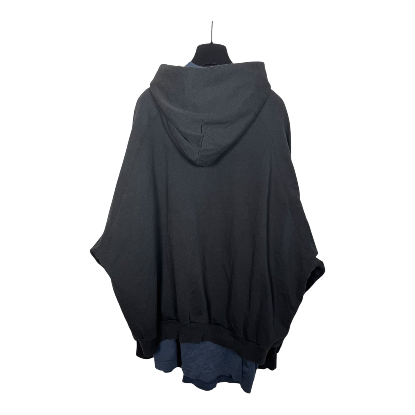 Balenciaga Layered XXXL Embroidered Hoodie