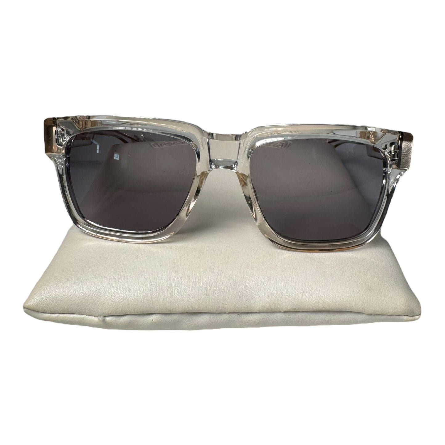Chrome Hearts Crystal Box Officer Sunglasses