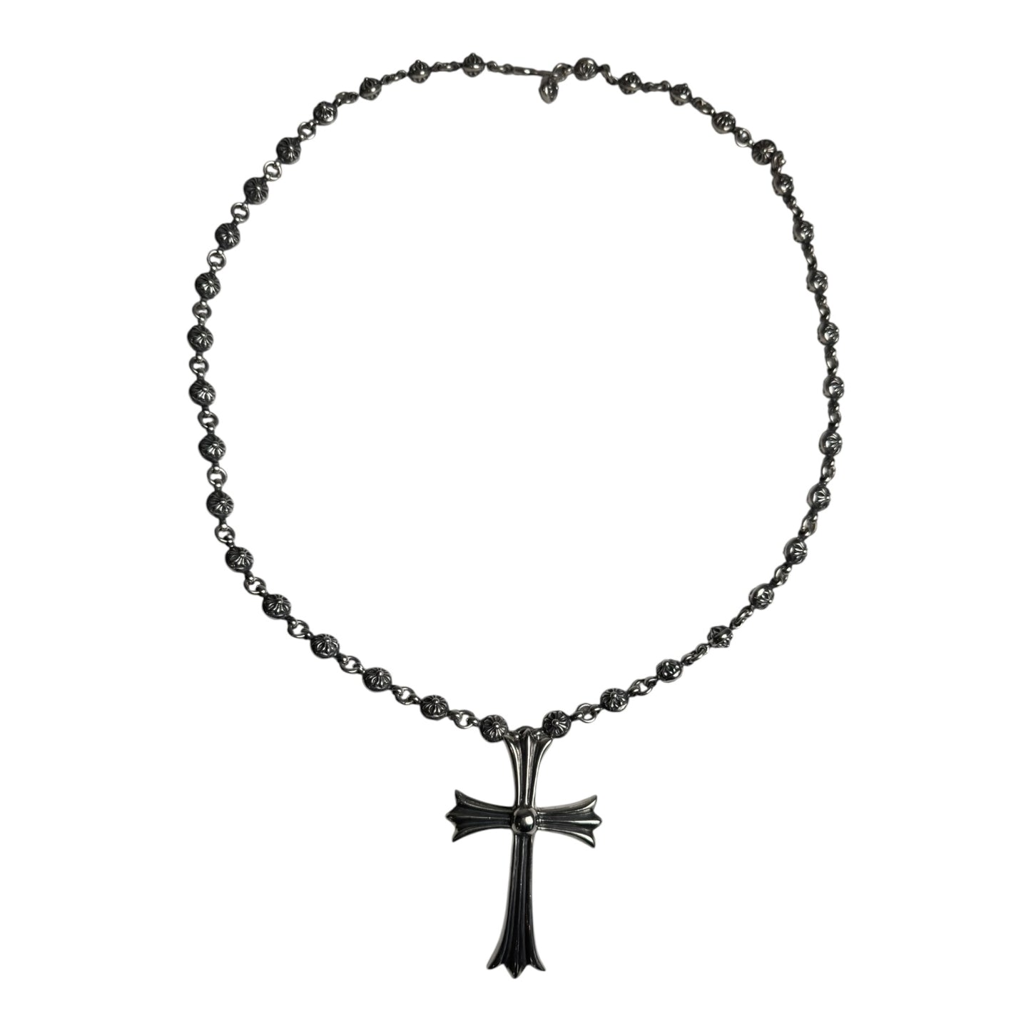 Chrome Hearts Crossball Big Cross Necklace