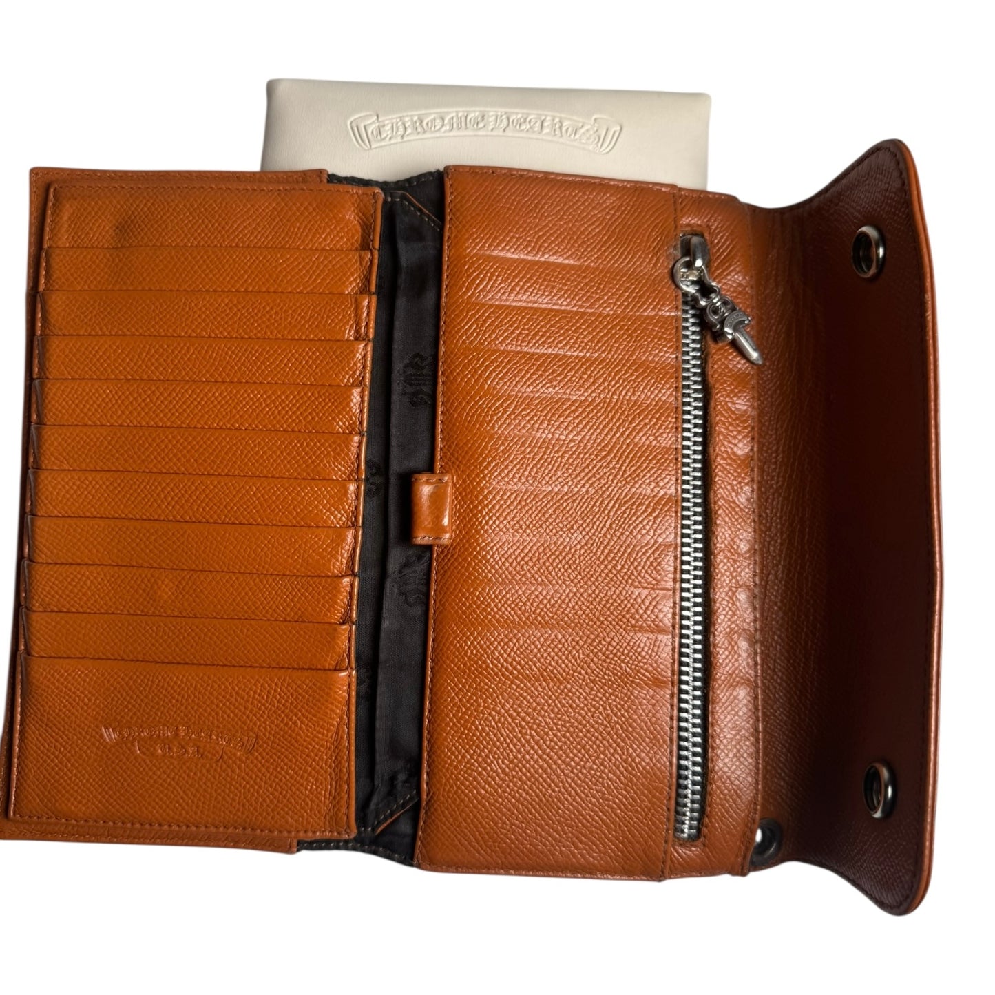 Chrome Hearts Brown Wave Wallet