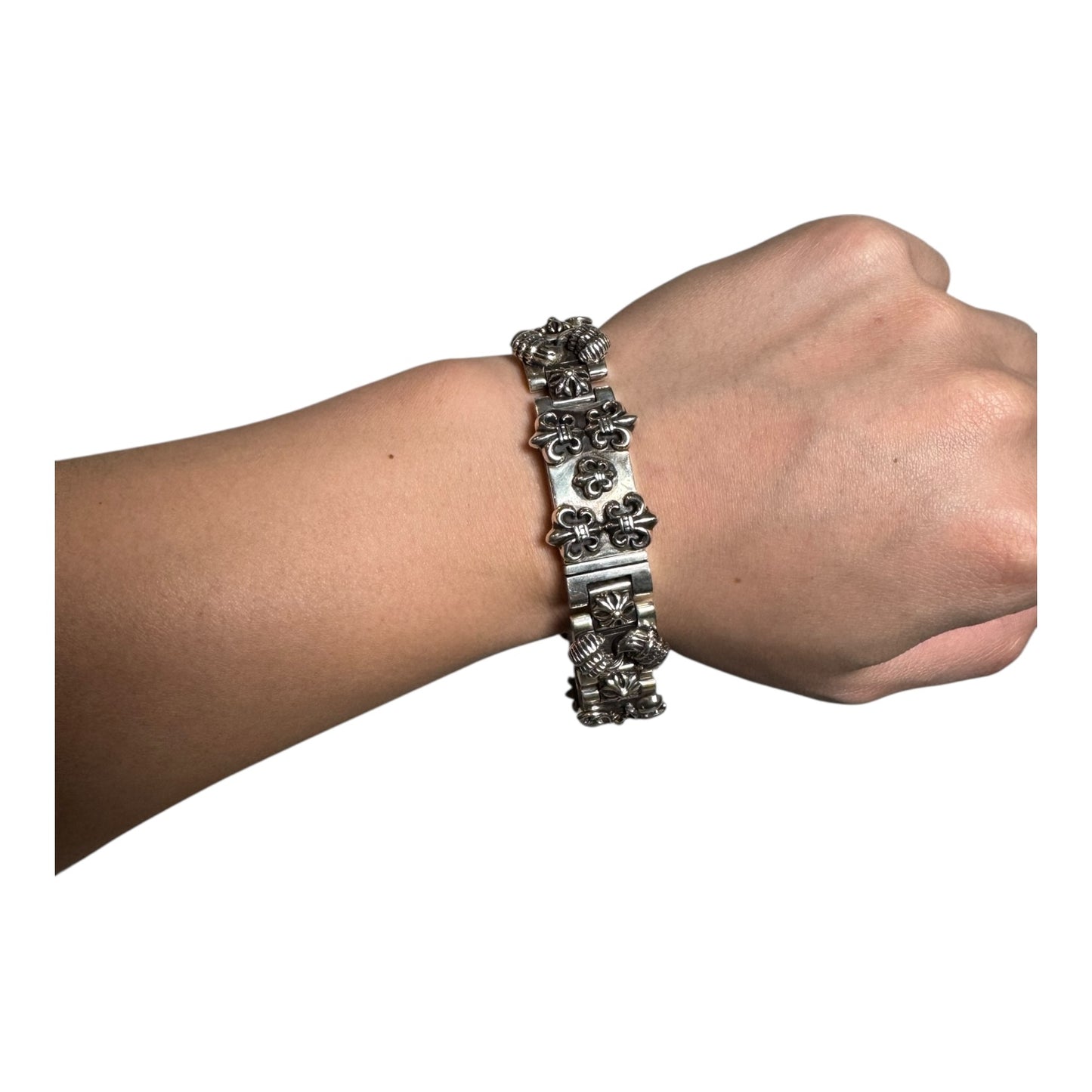 Chrome Hearts H Link Mutli-Motif Bracelet