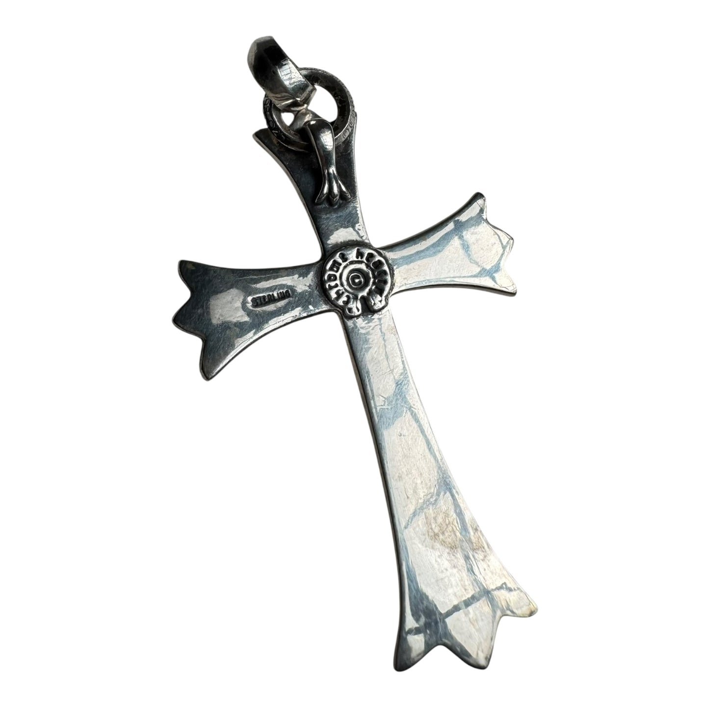 Chrome Hearts Big Cross Pendant With Bale