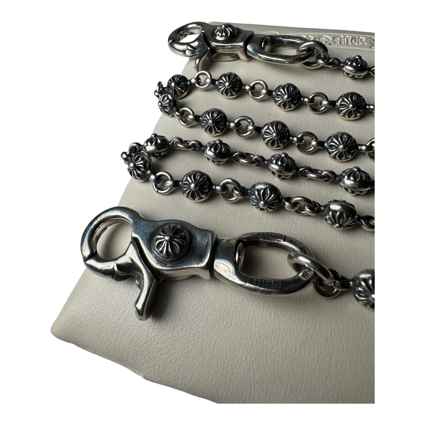 Chrome Hearts XLong Crossball Waller Chain