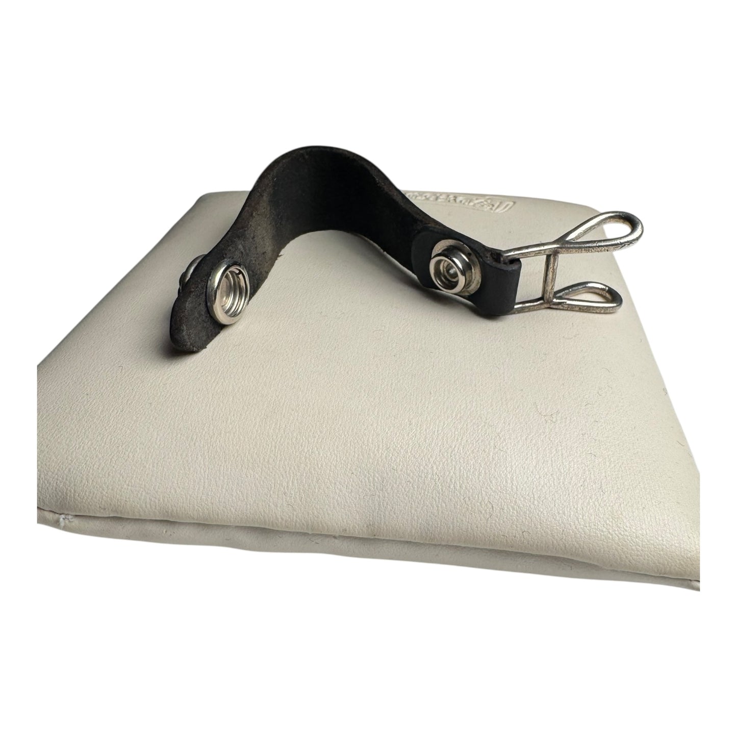 Chrome Hearts Floralball Leather Belt Loop