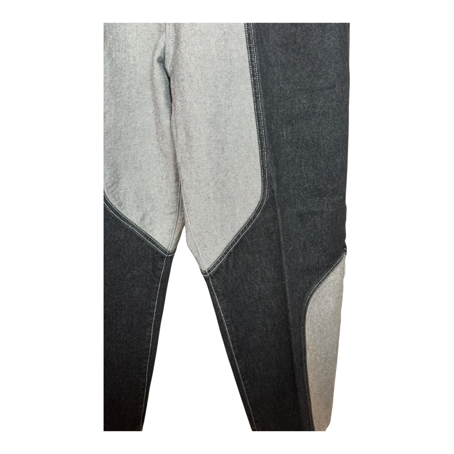Supreme 2-Tone Paneled Baggy Jean