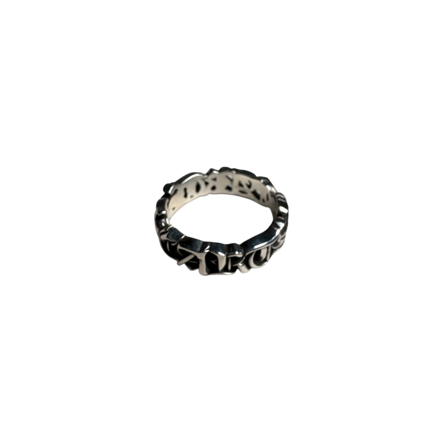 Chrome Hearts Spellout Ring