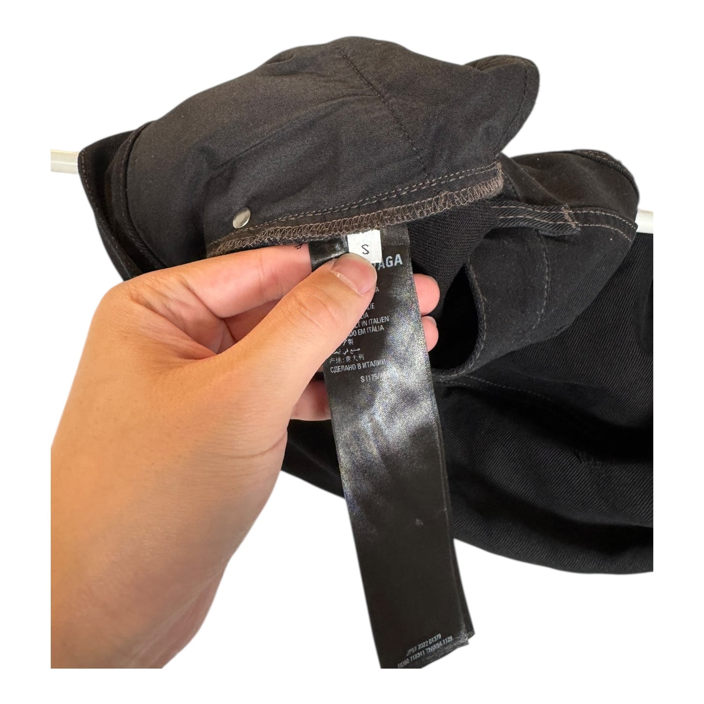 Balenciaga Distressed Baggy Denim