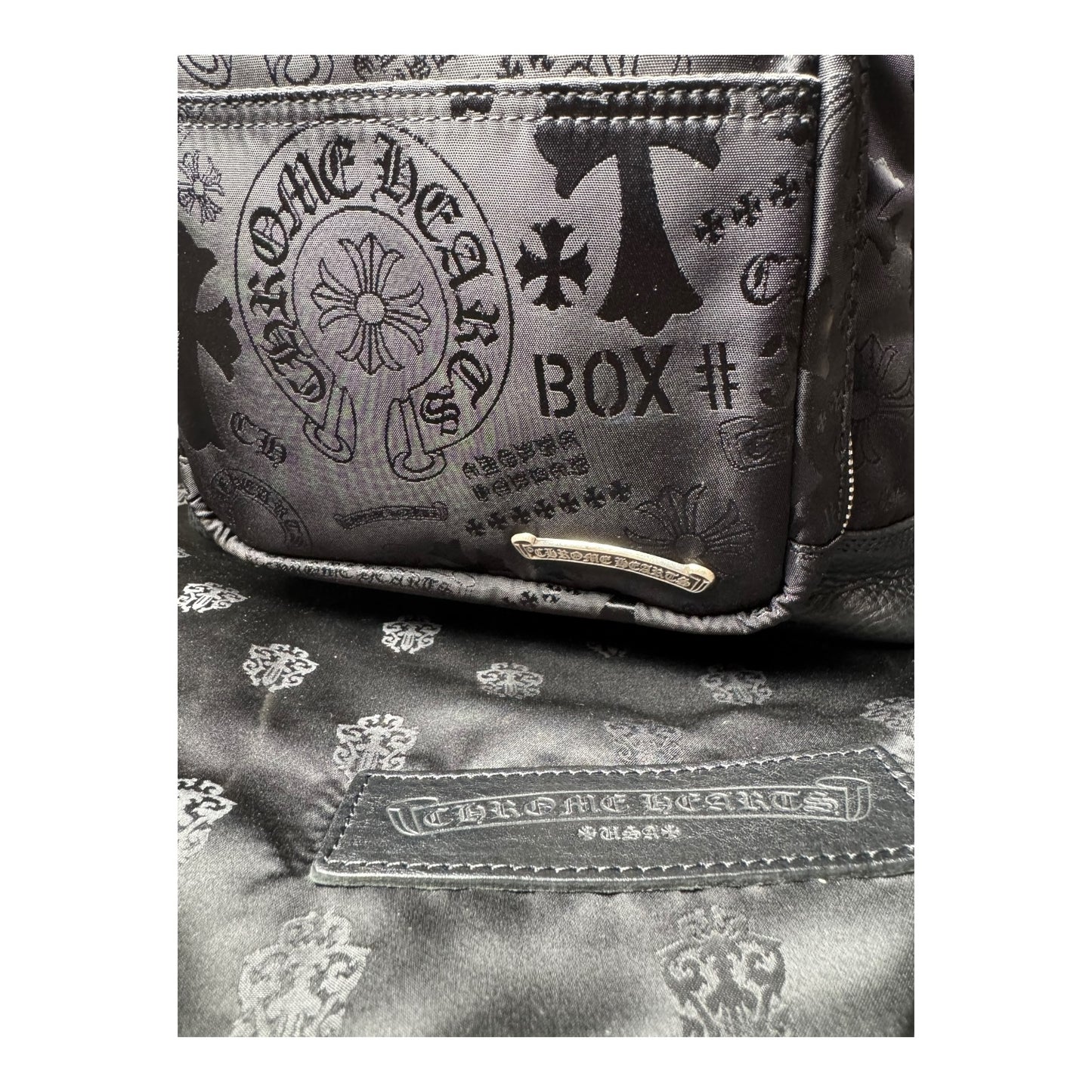 Chrome Hearts 7th Grade Stencil Nylon Backpack